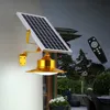 200W Solar Garden Lights for Outdoor Wall Mount 10000mah Aluminum Shell High Brightness Rechargeable Emergency Bulb