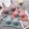 Intimo maternità Reggiseni allattamento in cotone Reggiseno allattamento per l'alimentazione Biancheria intima Abbigliamento Donne incinte Sujetador Lactancia 230201