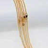Hänghalsband främjande grossist guldfyllt halsband mode smycken 3mm kors "16-30" tum kedja hummer lås