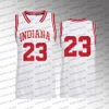 Anpassad NCAA Indiana Hoosiers Basketball Jersey 25 Race Thompson Logan Duncomb Michael Shipp CJ Gunn Shaan Burke Tamar Bates Kaleb Banks tr￶jor