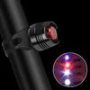 3 tryby rowerowe tylne mtb wodoodporne USB Lampa bezpieczeństwa Lampa Lampa LED migające światła kasku rowerowe