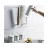 Estantes de baño Shees Kitchen Punch Wall Storage Hook Tabla de cortar sin costura Chop Pot Er Rack Montado en la pared Entrega de gota Home Garden Dhxdr