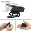 MTB Front Lights USB LED -laddningsbar vattentät mountainbike -strålkastare Cykel Säkerhet VARNING Ljuscykling Tillbehör 0202