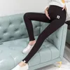 Zwangerschapsbodems Poungdudu 2023 Leggings voor zwangere vrouwen potloodbroek katoenen casual broek massief magere verstelbare buiksteun