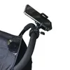 Kinderwagenteile Zubehör Baby-Handyhalter 360 Grad drehbar Universalklemme Kinderwagen Rollstuhl Aeecssory Halterung Fahrradständer 230202