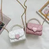 Детская вышиваемая линия Love маленькие детские сумочки для девочек сети Crossbody Sag Sag