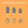 Flaskvärmare sterilisatorer# USB mjölkvatten varmare resvrollare isolerad väska baby ammande värmare säkra barn leveranser för utomhus vintermatning 230202