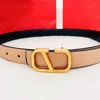 Luxury Designer Belt Classic Vintage Letter Smooth Buckle Women Belts High-quality Men Leather Belt Width 2.5cm 3.8cm