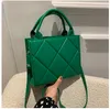 2022 Nouveau Printemps Femmes Sac À Bandoulière À La Mode À Carreaux En Cuir Pu Sacs À Bandoulière Mode Dames Sacs À Main Marque Designer Top Poignée Sac C003