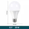 Lampadine a LED E27 AC110V 120V 130V 220V 240V Lampada a LED 18W 15W 12W 9W 6W 3W Lampada Faretto a LED Lampada da tavolo Luce a LED