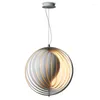 Hängslampor nordiska minimalistiska ljuskronor restaurang sovrum bar bordslampa kreativ konst postmodern designer modell rum cirkel lb12233
