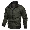 Hommes Vestes 2023 Casual Solide Cargo Veste Hommes Coton Multipoches Bomber Hommes Printemps Automne Slim Fit Manteau Pilote Militaire Outwears 230202