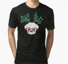 メンズTシャツメン半袖Tシャツマルタ犬クリスマスクリスマスギフトシャツ女性Tシャツ