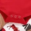 Clothing Sets Citgeett Autumn Christmas 3Pcs Infant Baby Girls Long Sleeve TShirts Tops Animals Pants Hats Clothes Outfit Holiday 230202