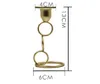Последнее кольцевое металлическое подсвечерное держатель западный ресторан на столешнике