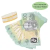 Outros suprimentos para festas festivas Prop Game Dólar australiano 5/10/20/50/100 Aud Notas em papel Cópia em papel Fl Imprimir Notas em dinheiro Fake Movi Dhjph