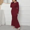 Casual Dresses Plus Size 5xl Prom Black Long Sleeve Mermaid Maxi Formal Evening Party Dress For Women 2023 Elegant Sexy Clothing