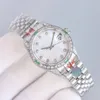 Diamond Watches Ladies Watch 36mm Automatic Mechanical Wristwatch Life Waterproof Steel Strap Calendar Wristwatches Designer Watchs For Women