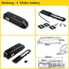 Hailong Ebike Battery 48V 36V 19.2ah 14.4ah Lithium 18650 E Bike Electric Bicycle Batteries for Bafang 250W 350W 500W 750W 1000W