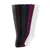 Sports Socks Women's Stockings Gaiters Striped Long Thigh Winter High Warm Over Knee Soft Wool Stocking