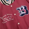 Herrjackor 2023 Hip Hop Baseball Jacket Coat Men Letter B Embrodery Leather Sleeve Varsity Bomber Biker Punk Vintage Fashion College 230202