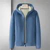 Men's Jackets Thicken Warm Coat Men Windbreak Outerwear Outdoor Winter Fleece Ins Syle Light Parka Hooded Soft Commute Plus Size