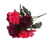 Simulazione di fiori decorativi Simulazione bouquet artificiale rododendro fiore falso casa soggiorno tavolo da pranzo forniture per matrimoni colorate