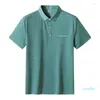 Herenpolo's 7XL 6XL 8XL Zomer Sneldrogend poloshirt Heren Korte mouw Heren Casual Homme