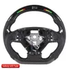 Volant Led en Fiber de carbone, direction Automobile pour roues de course Corvette C7