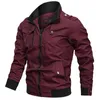 Hommes Vestes 2023 Casual Solide Cargo Veste Hommes Coton Multipoches Bomber Hommes Printemps Automne Slim Fit Manteau Pilote Militaire Outwears 230202