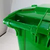 Lata de lixo de saneamento ao ar livre fabricante de lata de lixo de classificação de pedal de plástico engrossado