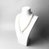 Naszyjniki wiszące koraliki długi naszyjnik słodkowodna perłowa nosidełka 925 Srebrna biżuteria romantyczna prezent dla damskiej kobiety dziewczęta Kołnierze G230202