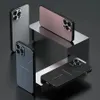 Luxe cases aluminium legering telefoonhoes voor iPhone 14 13 12 11 Pro Max 12 Mini Solid Color Phone Case Shockproof Cover Cover
