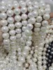 Link Bracelets Wedding Woman Jewelry 12-14mm White Pearl Baroque Bracelet Heart Clasp Natural Freshwater