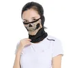 Scarves Multifunctional Skull Magic Headband Versatile Sports Sunscreen Silk Scarf Outdoor Riding CS Mask