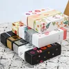 Hediye Sarma Baskı Süreci 2.5x2.5x8.5cm Dudak Tüpü Ambalaj Karton Kutusu Ruj DIY Paketleme Renkli Kraft Kağıt