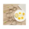 Ei gereedschap roestvrij staal 5stijl gebakken pancake shaper omelet mal mod frituren kookkeuken accessoires gadget ringen druppel leveren dh6rp