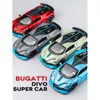 Diecast Model car 1 32 Bugatti Divo Pressofusi in lega Toy Car Tirare indietro Veicoli in metallo Miniature s Per bambini Regali di Natale 230202