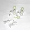 Hookahs Flat Top Terp Slurper Quartz Banger met pil Glass Marmeren Parels 90 graden Vacuüm Oil nagels voor waterpijpen DAB Rigs