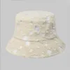 Czapka kasetowa czapki słoneczne czapki rozryte okrągłe płaskie top szeroką grzbiet rybakowy czapki na plaży Caps Casual Gift Fashion Akcesoria BC255