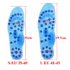 Shoe Parts Accessories EiD Enhanced 68 Magnetic Massage insoles Foot Acupuncture Point Therapy shoes Cushion Body Detox Slimming Insole for Weight Loss 230201