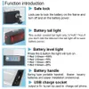 48V bakre rackbatteri 36V rackbatteri 52V bakre batteri Ebike batteri 48V 28AH 50A BMS 21700 Cell 1000W Motor Batterispack