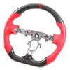 Racing Car Steering Wheels For Nissan 370Z LED Carbon Fiber Steering Wheel Universal Replacement Steering