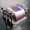 معدات ماكينة التخسيس 6 في 1 الدهون المحمولة للوجه الدهون تقلل من تردد الراديو تشديد الجلد 40 كيلو با شكل تجويف شحمي الشكل ليزر ليزر ليزر