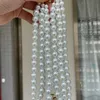 Pendant Necklaces Jewelry 2022 Summer New Three-Layer Pearl Necklaces Choker Clavicle Chain For Women Gift Wedding Party G230202