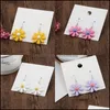 Dangle Lustre Acrylique Boucles D'oreilles Grande Fleur Daisy Boucle D'oreille De Mode À La Mode Doux Mignon Bijoux Pour Femmes Fille 60 D3 Drop Delivery Dh8I7