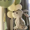 Party Decoration 3Pcs Useful Baby Shower Scene Layout Balloon Decor Easy To Inflate Decorative