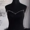 Gotik siyah A-line gelinlikler kabarık katmanlı TULLE TULLE TRULE TRANL Vintage Gelinlikler Sevgiliye Boyun Boncuklu Muhteşem Geri Dantel Artı Boyut Gelin Elbise Vestido