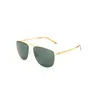 Sunglasses Retro Polit Style Eyewear Women'S Polarized UV400 Lens Driving Titanium Ultralight Large Frame Glasses