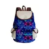 School Bags Students For Women High Capacity Girls Black Backpack Bright Colors Leopard Graphic Backpacks Dog Printed